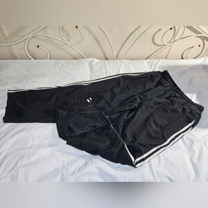 Black Windbreaker Pants